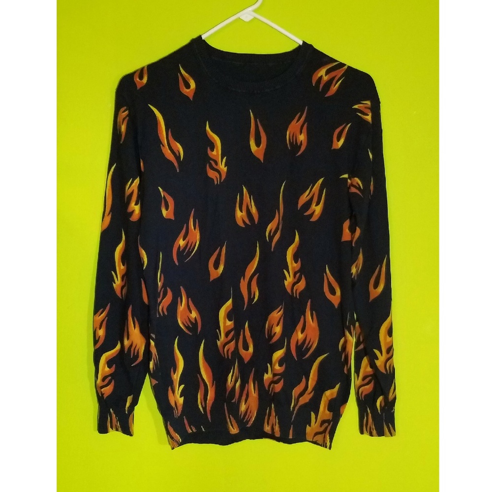 Flame sweater